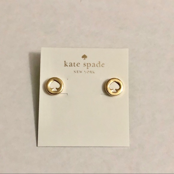 ⭐️Kate spade signature spade studs - Picture 5 of 6